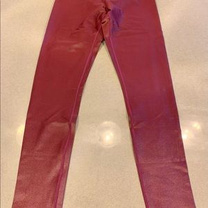 Carbon38 Burgundy Leggings